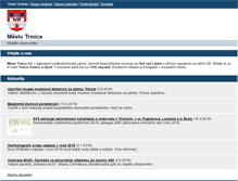 Tablet Screenshot of mestotrmice.cz
